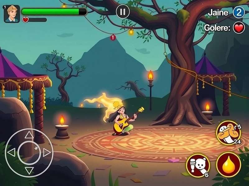 Krishna S Cradle Song Gameplay Screenshot